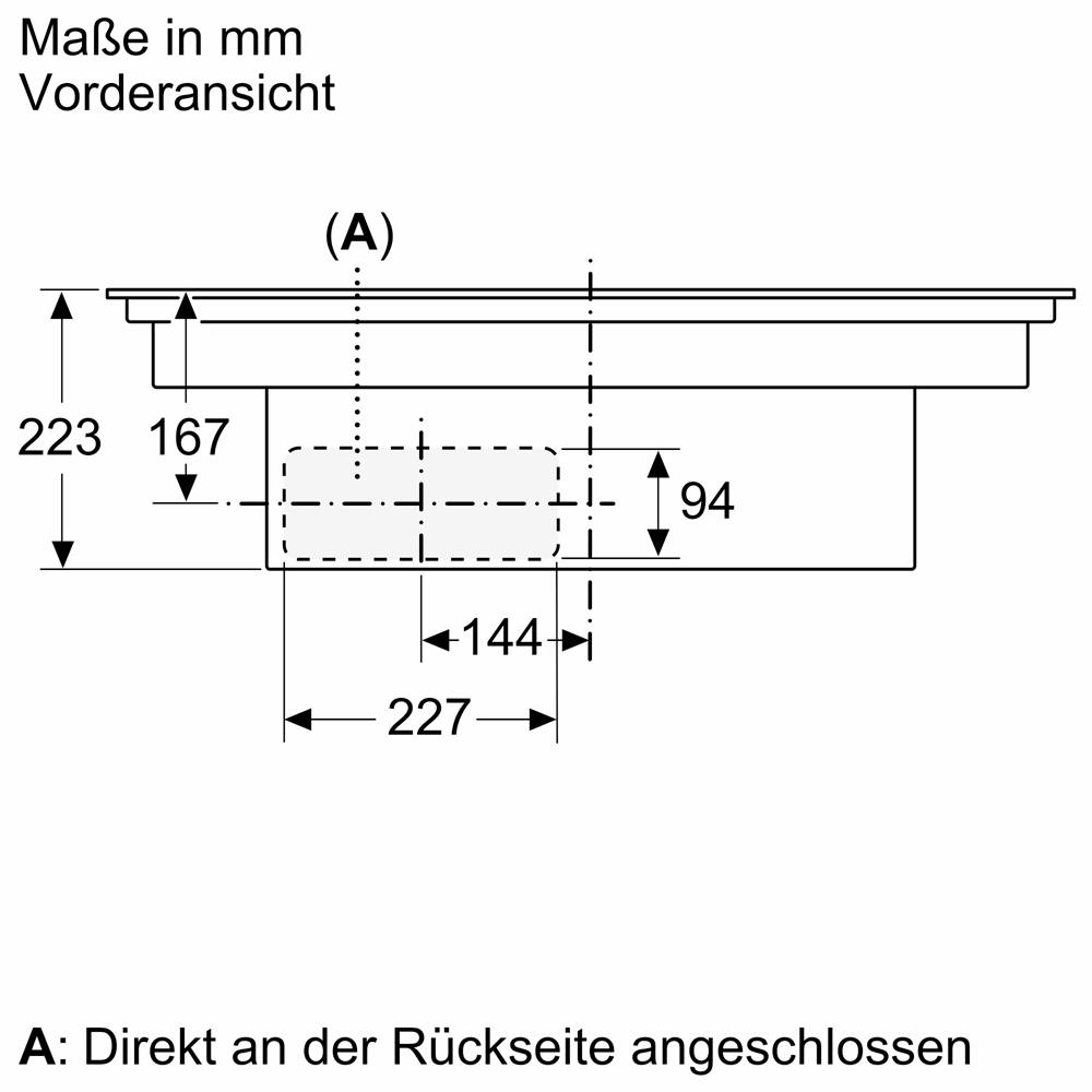 SIEMENS ED811FQ15E iQ500, Kochfeld mit Dunstabzug (Induktion), 80 cm,  Rahmenlos aufliegend - Hausgeräte und Elektrogeräte | Reithofer in München